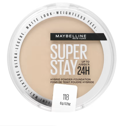 Maybelline, Super Stay, Hybrid Powder-Foundation - 118